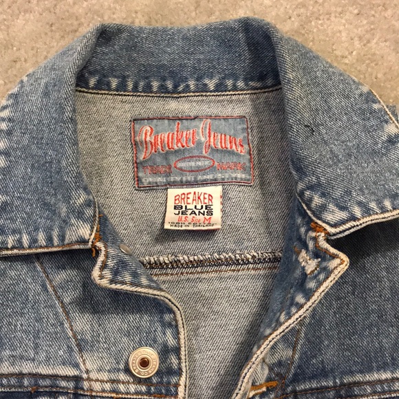 Breaker blue jean vest - Picture 2 of 3